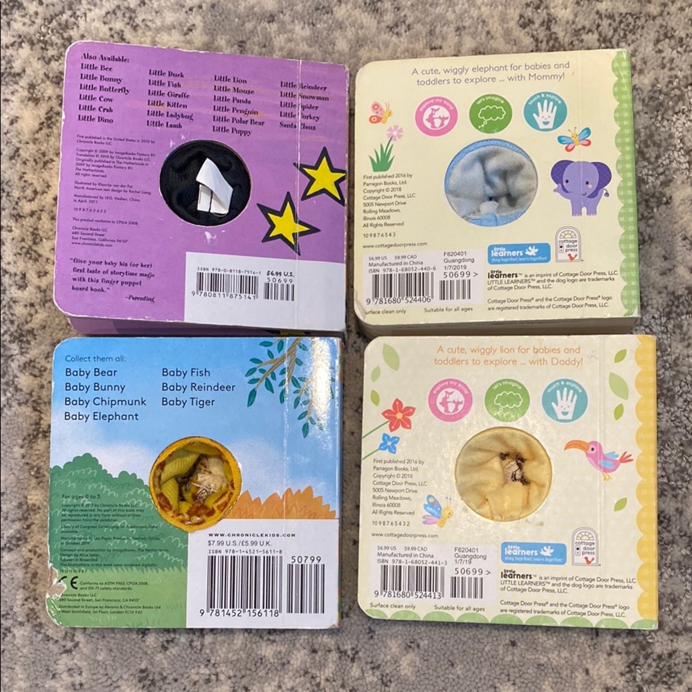 Finger Puppet Board Book bundle - Picture 3 of 3